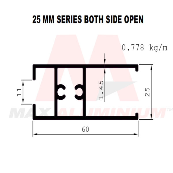 Open Window Profile Sliding and Openable Window Profiles - Max Aluminium